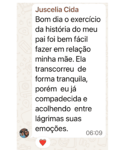 Depoimento de cliente sobre a história do pai